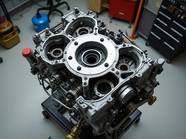 Mazda RX-7 (FD3S): ロータリーエンジンフルオーバーホール & ポート加工