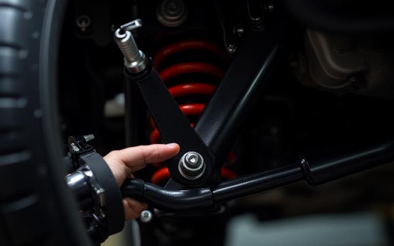 調整可能なコイルオーバーサスペンションシステム